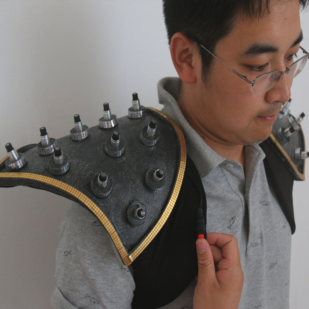 Green Laser Suit LED Vest Luminous Waistcoat 532nm Green Laser Gloves Glasses for Laser Show