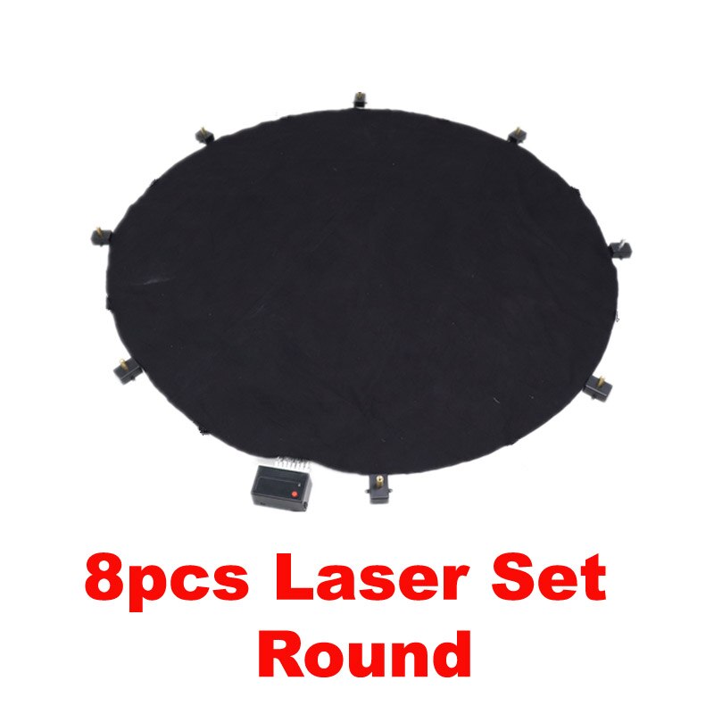 Green Laser Dancing Mat LED Luminous Small Stage,Laser Rain Northern Lights Stage Performance Lighting Props