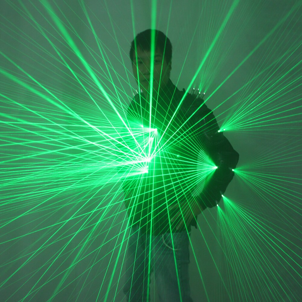 Green Laser Waistcoat LED Clothes Laser Suits Laser Man Costumes for Nightclub Performers