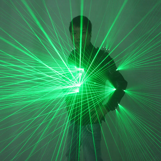 Green Laser Waistcoat LED Clothes Laser Suits Laser Man Costumes for Nightclub Performers