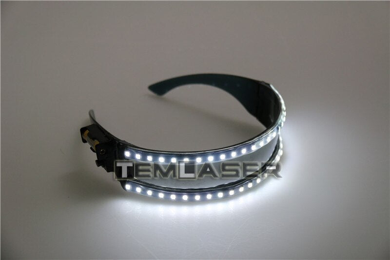 LED Glasse Laser Gloves for Nightclub Nerformers Party Dancing Glowing Spiderman Mask Glasses
