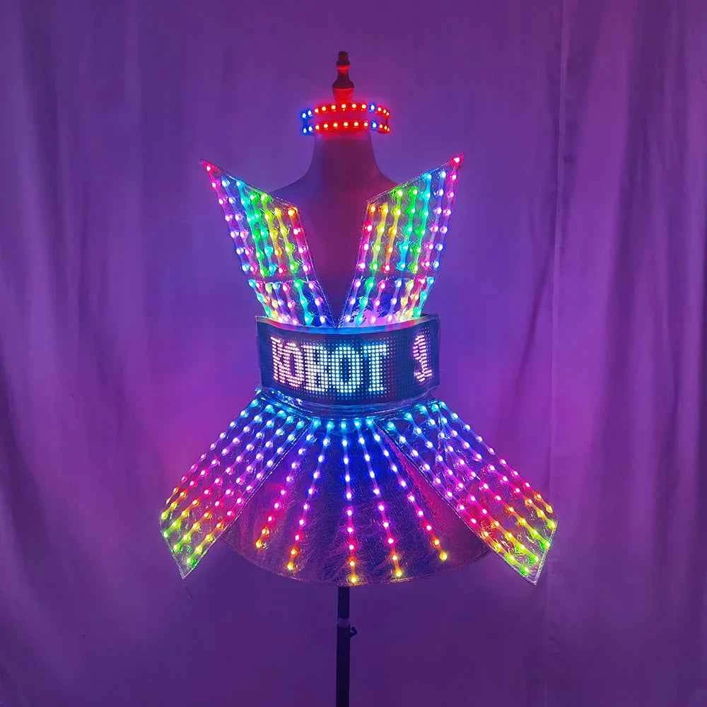 LED Mirror Dress