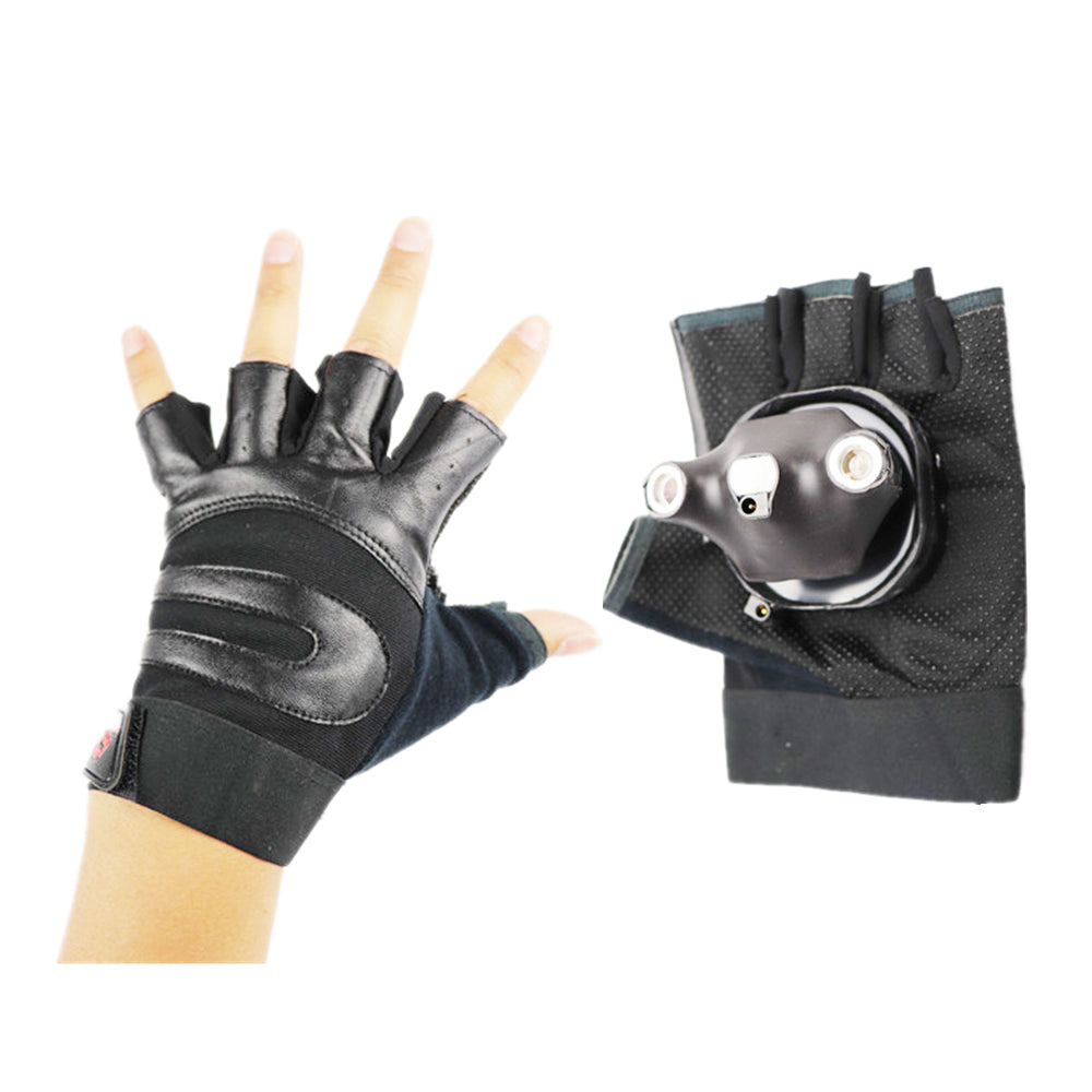 RGB Red Green Rotating Laser Gloves Whirlwind Handheld Cannon Tunnel Effect for DJ Dancing Nightclub Performances