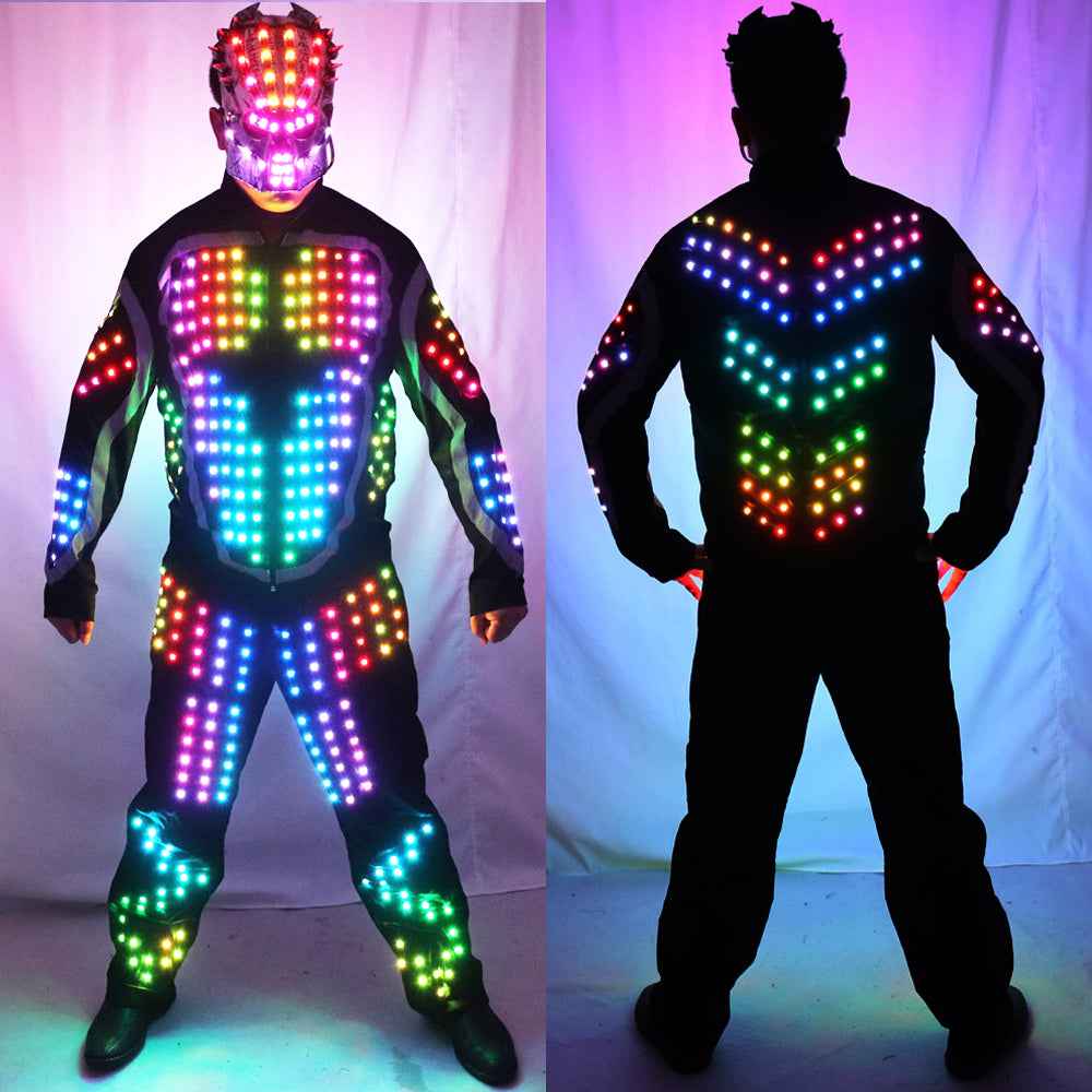 Male LED Costumes for Eye-Catching Performances and Parties – tem-laser.com