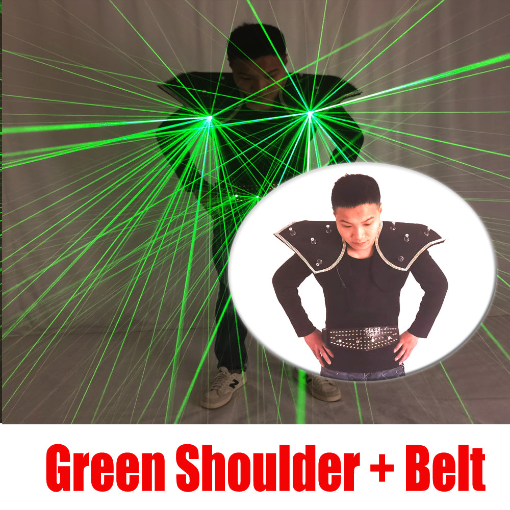 Future Tron LED Dance Robot Suit - Programmable Luminous Mecha Armor Stage Costume