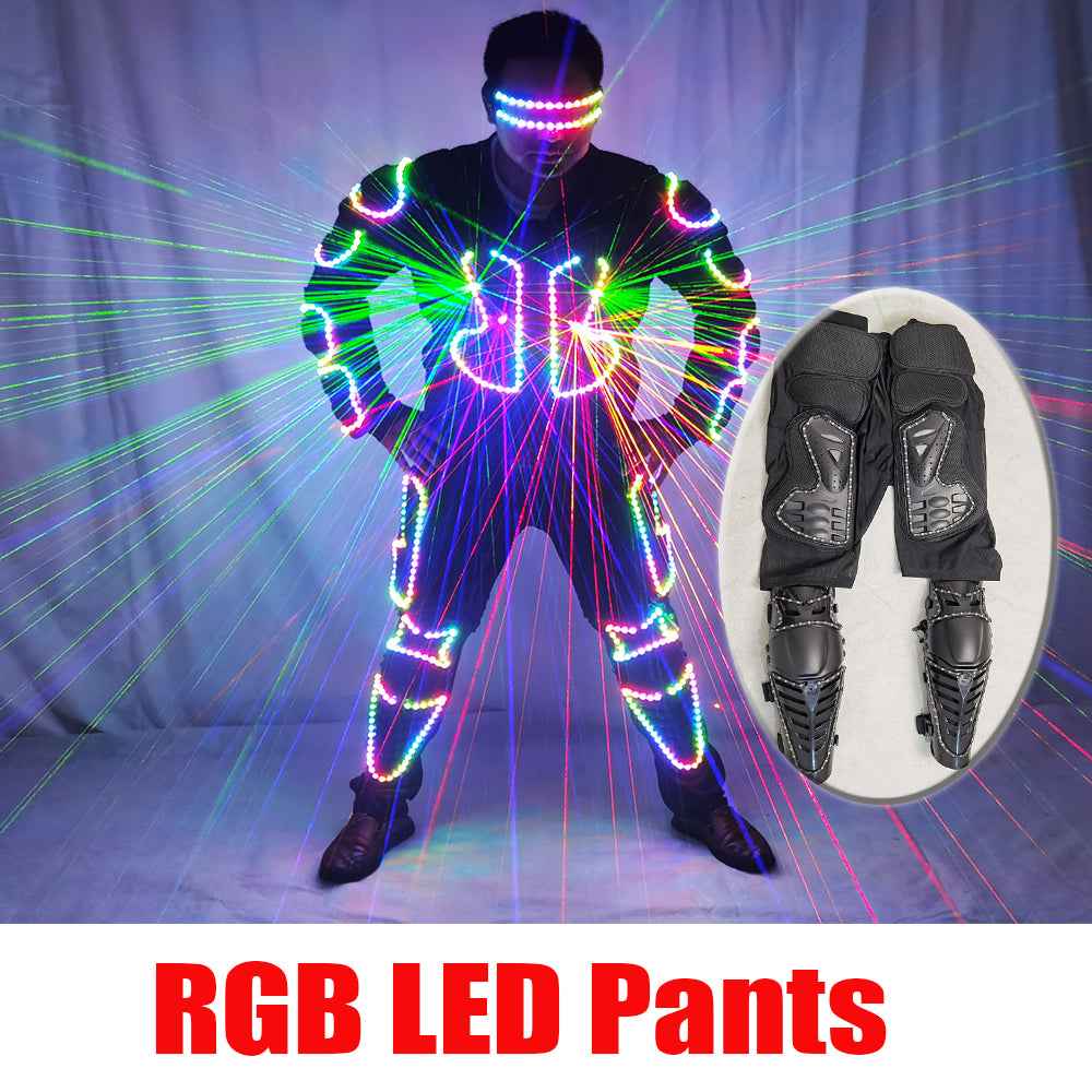 Future LED Tron Robot Costume Programmable Laser Armor - Tem-laser.com