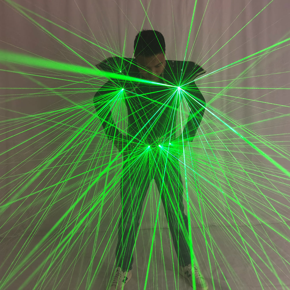 Future Tron LED Dance Robot Suit - Programmable Luminous Mecha Armor Stage Costume