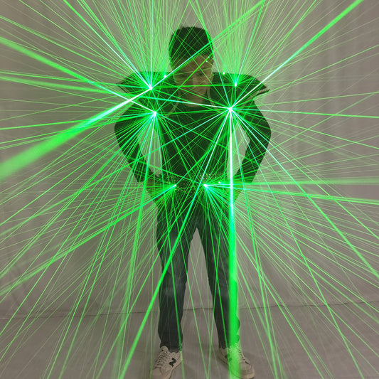 Future Tron LED Dance Robot Suit - Programmable Luminous Mecha Armor Stage Costume