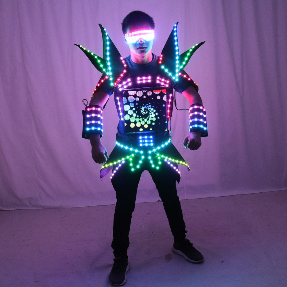 Male LED Costumes – tem-laser.com