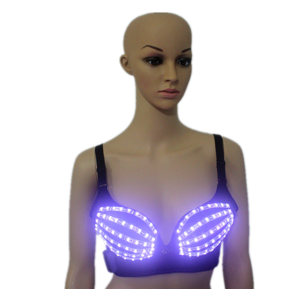 Nightclub Clubwea Ds Costumes Nightclub Bar Clubwear Led Bra Led Costume Light-up Bra