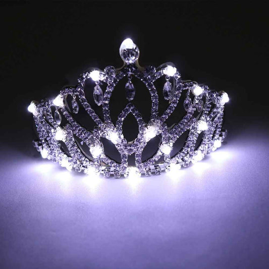 Pink Led Crown LED Luminous Props: Poi Sticks, Scimitars, Fans & More for Performers ...