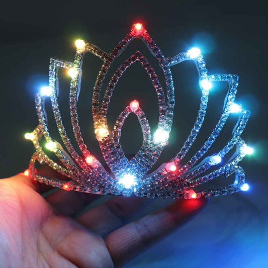 Luminous LED Ballroom Dance Costume & Light Up Crown - Tem-laser.com