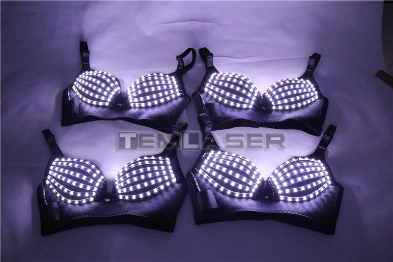 Nightclub Clubwea Ds Costumes Nightclub Bar Clubwear Led Bra Led Costume Light-up Bra