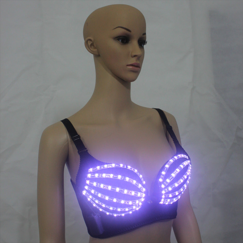 Nightclub Clubwea Ds Costumes Nightclub Bar Clubwear Led Bra Led Costume Light-up Bra