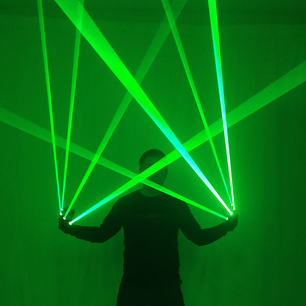 High Quality Green Laser Gloves Nightclub Bar Party Dance Singer Dance ...